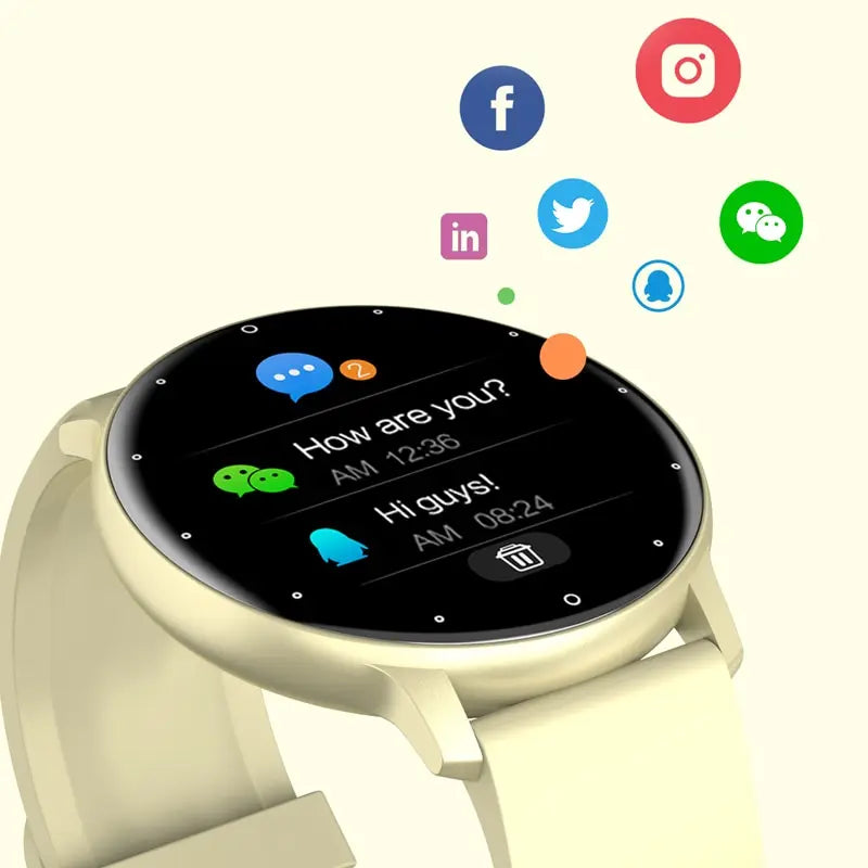 SmartWatch Touch Screen impermeável Bluetooth 5.2